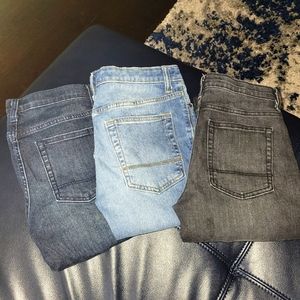 Bundle of boys jeans size 12 husky